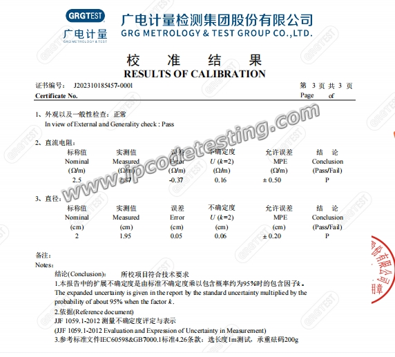 Calibration certificate for test chain 01.jpg